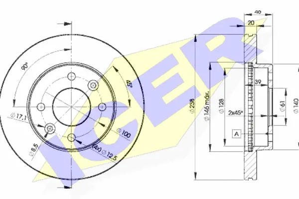 Brake Disc (78BD4287-2)