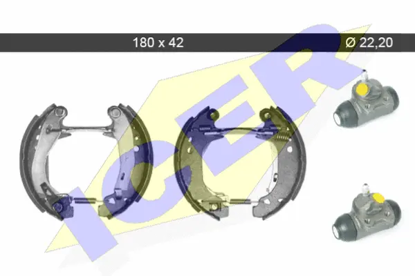 Brake Shoe Set (79KT0065 C)
