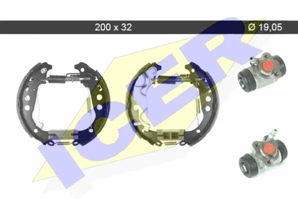 Brake Shoe Set (79KT0094 C)