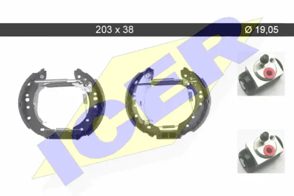 Brake Shoe Set (79KT0092 C)