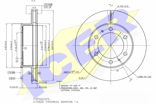 Brake Disc (78BD4211-2)