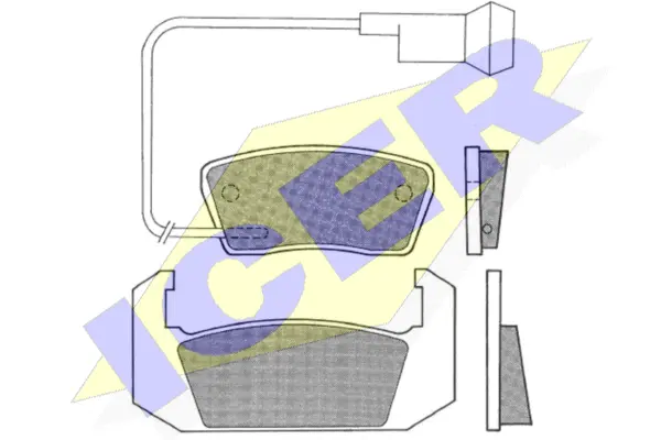 Brake Pad Set, disc brake (180210)