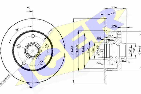 Brake Disc (78BD5606-1)