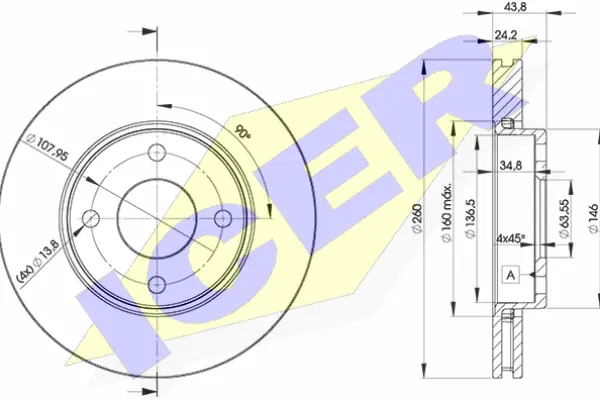 Brake Disc (78BD5950-2)