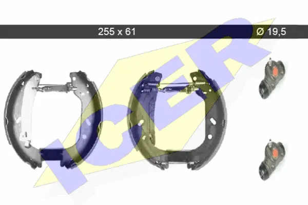 Brake Shoe Set (79KT0018 C)