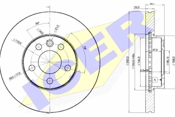 Brake Disc (78BD1531-2)