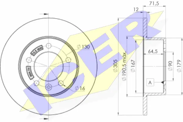 Brake Disc (78BD8767-2)
