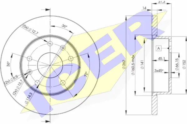 Brake Disc (78BD0903-2)