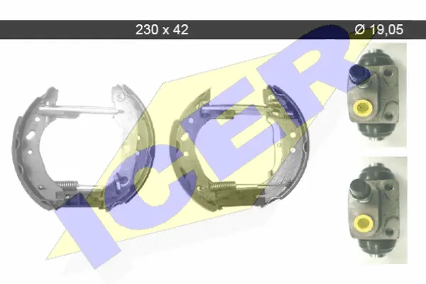 Brake Shoe Set (79KT0041 C)
