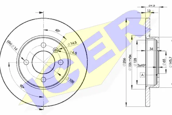 Brake Disc (78BD3392-2)