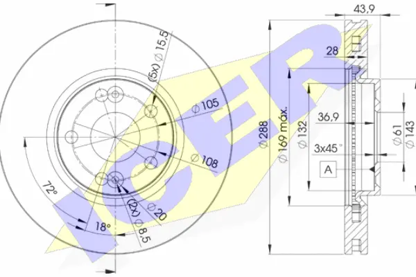 Brake Disc (78BD6029-2)