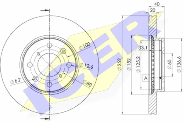 Brake Disc (78BD6035-2)