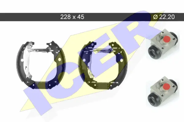 Brake Shoe Set (79KT0022 C)