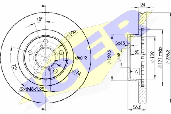 Brake Disc (78BD0033-2)