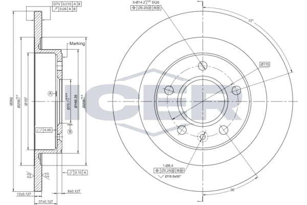 Brake Disc (78BD1558-2)