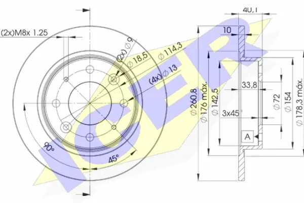 Brake Disc (78BD6251-2)