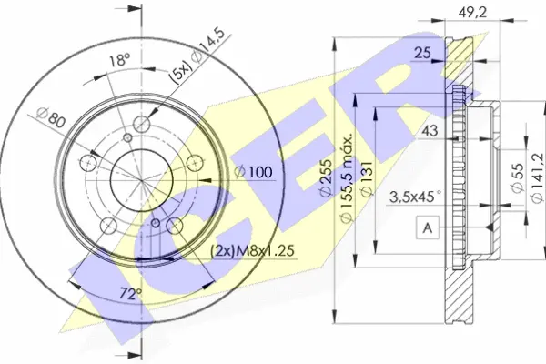 Brake Disc (78BD2047-2)