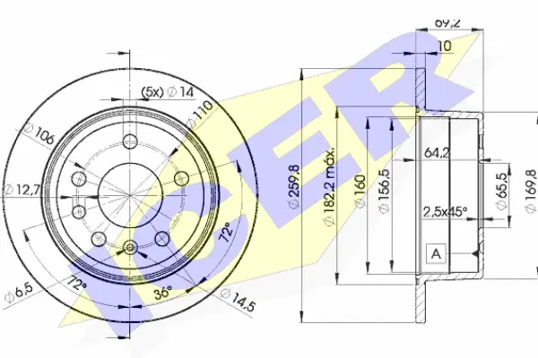 Brake Disc (78BD9105-2)