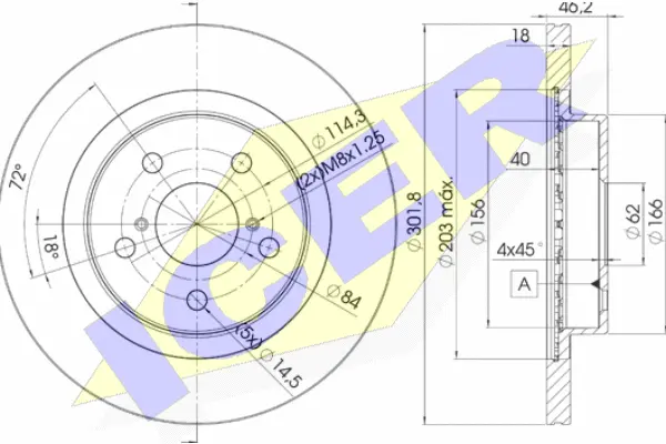Brake Disc (78BD2010-2)