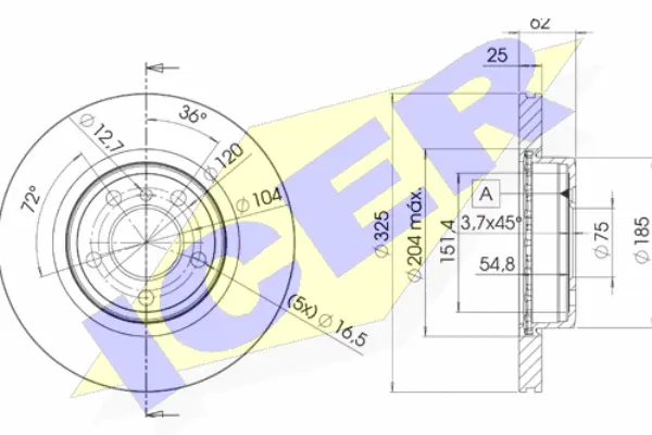 Brake Disc (78BD2217-2)