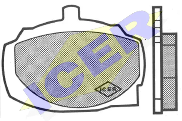 Brake Pad Set, disc brake (180070)