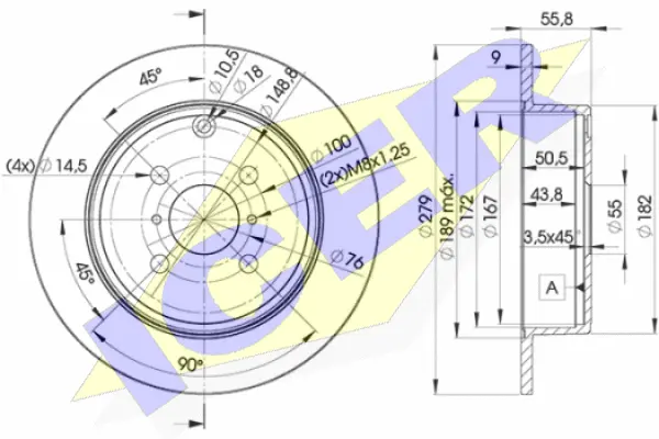 Brake Disc (78BD2081-2)