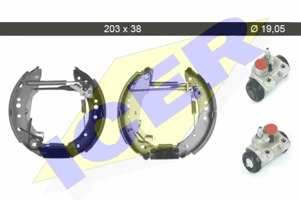 Brake Shoe Set (79KT0007 C)