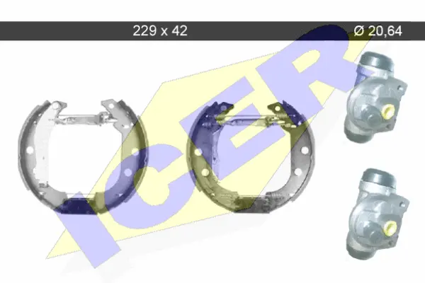 Brake Shoe Set (79KT0046 C)