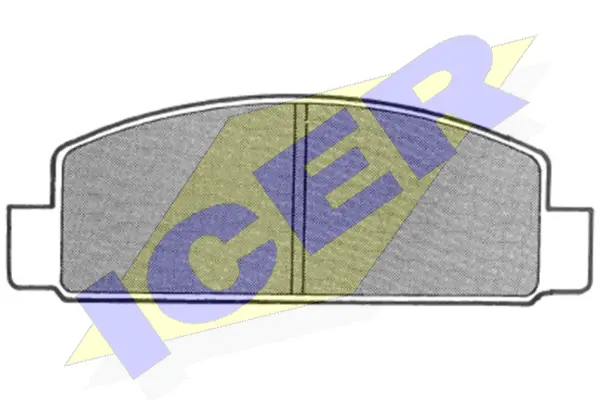 Brake Pad Set, disc brake (180630)