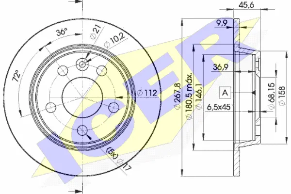 Brake Disc (78BD1094-2)