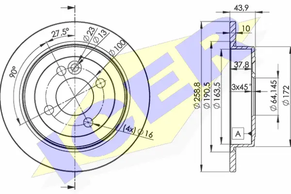Brake Disc (78BD8571-2)