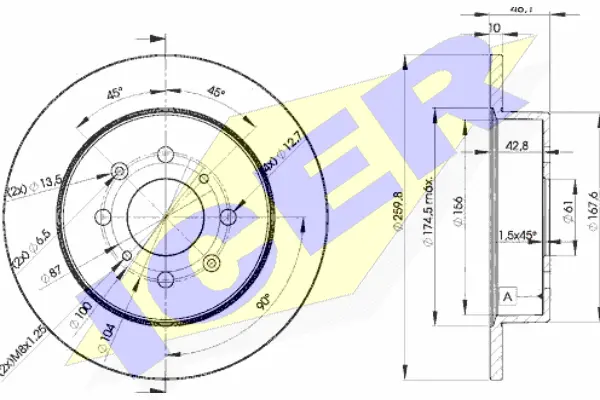 Brake Disc (78BD5106-2)
