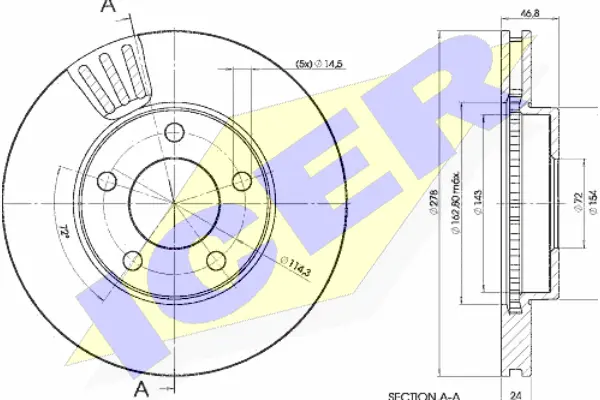 Brake Disc (78BD4093-2)