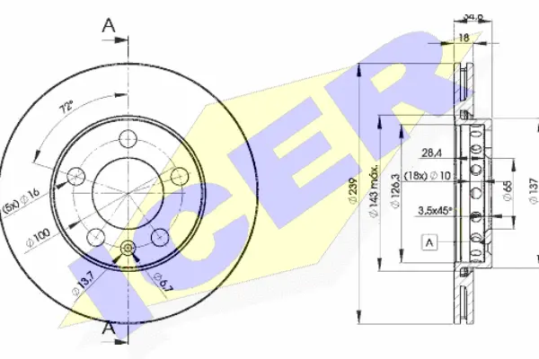 Brake Disc (78BD5308-2)