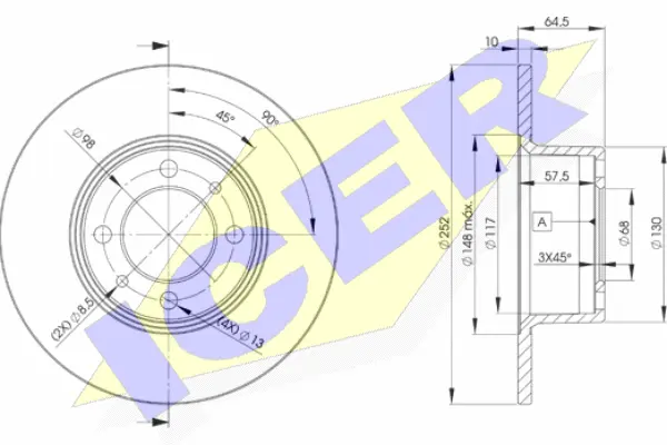 Brake Disc (78BD1070-2)