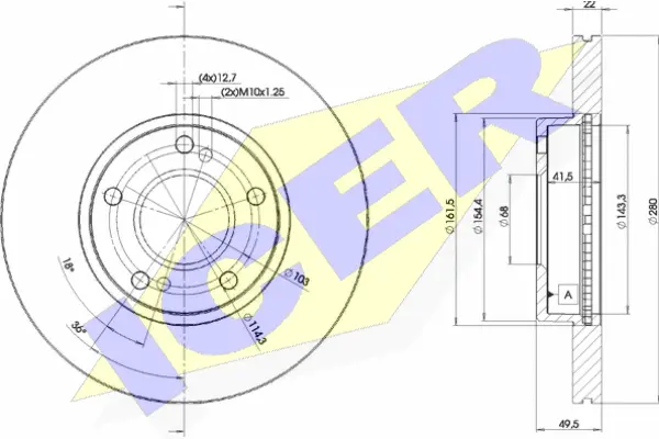 Brake Disc (78BD1057-2)