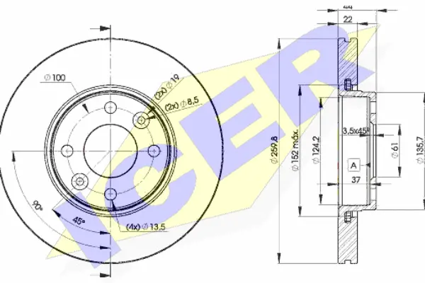 Brake Disc (78BD7795-2)
