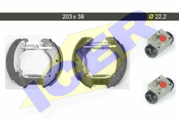 Brake Shoe Set (79KT0015 C)