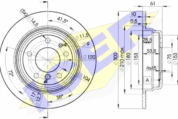 Brake Disc (78BD6668-2)