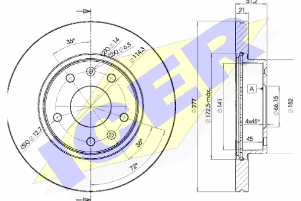 Brake Disc (78BD1010-2)