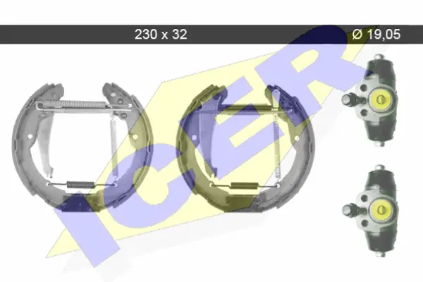 Brake Shoe Set (79KT0089 C)