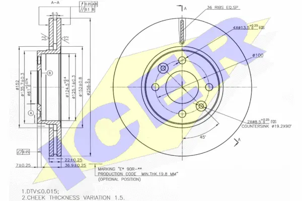 Brake Disc (78BD3110-2)