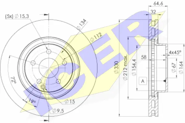 Brake Disc (78BD2593-2)