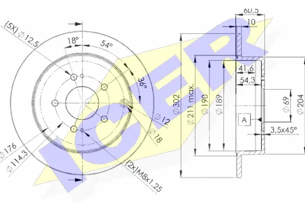 Brake Disc (78BD7032-2)