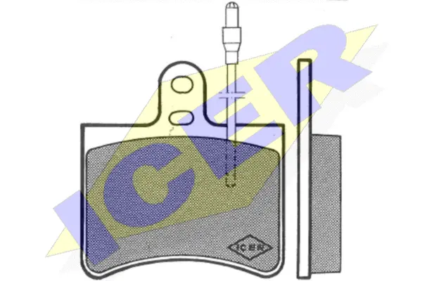 Brake Pad Set, disc brake (180321)