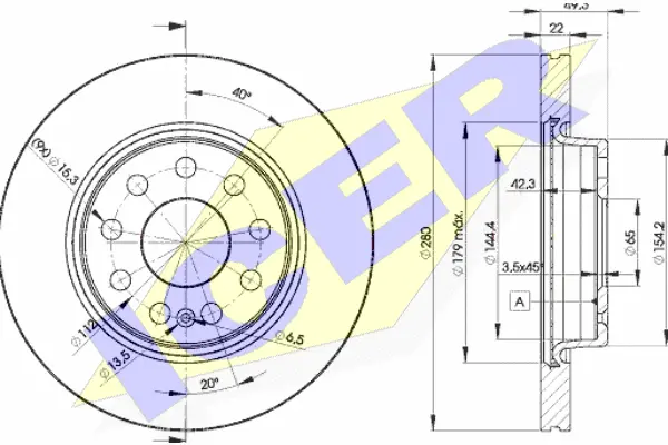 Brake Disc (78BD5614-2)