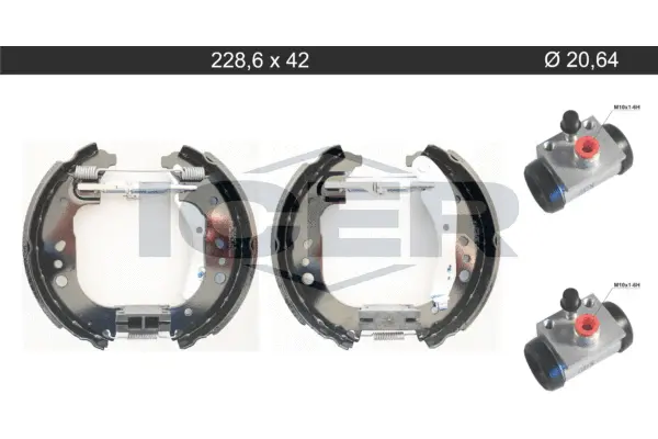 Brake Shoe Set (79KT0108 C)