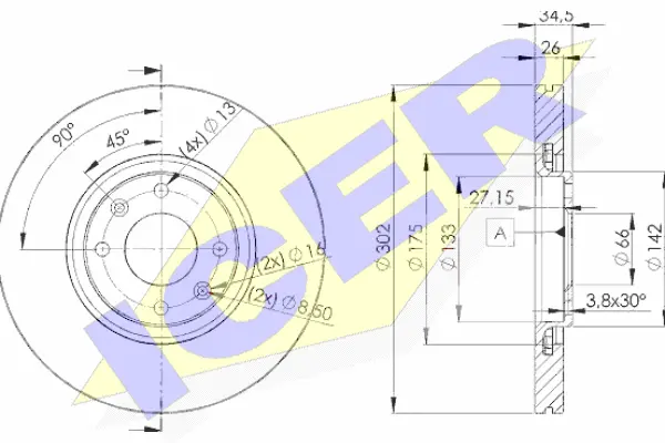 Brake Disc (78BD4698-2)