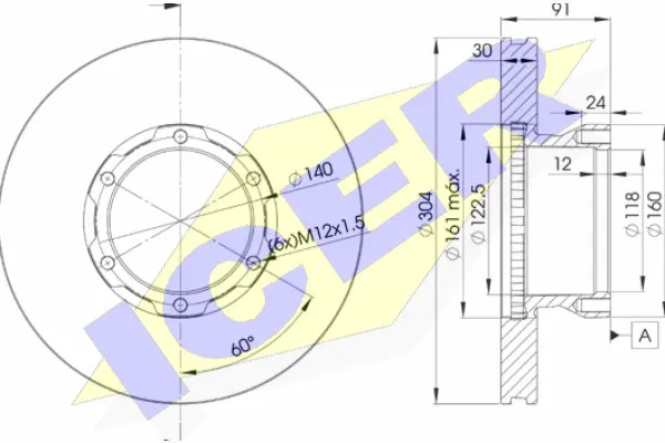 Brake Disc (78BD4240-1)