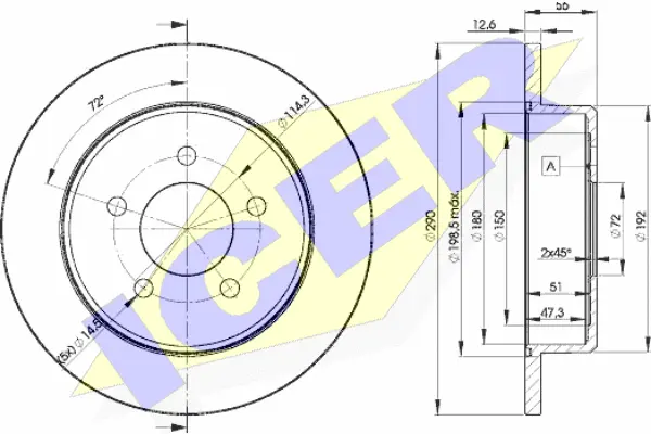 Brake Disc (78BD1023-2)